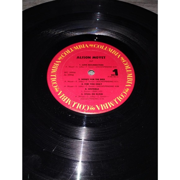 Alison Moyet ALF LP (Vinyl Record Album) 1985 CBS Records - Picture 4 of 6
